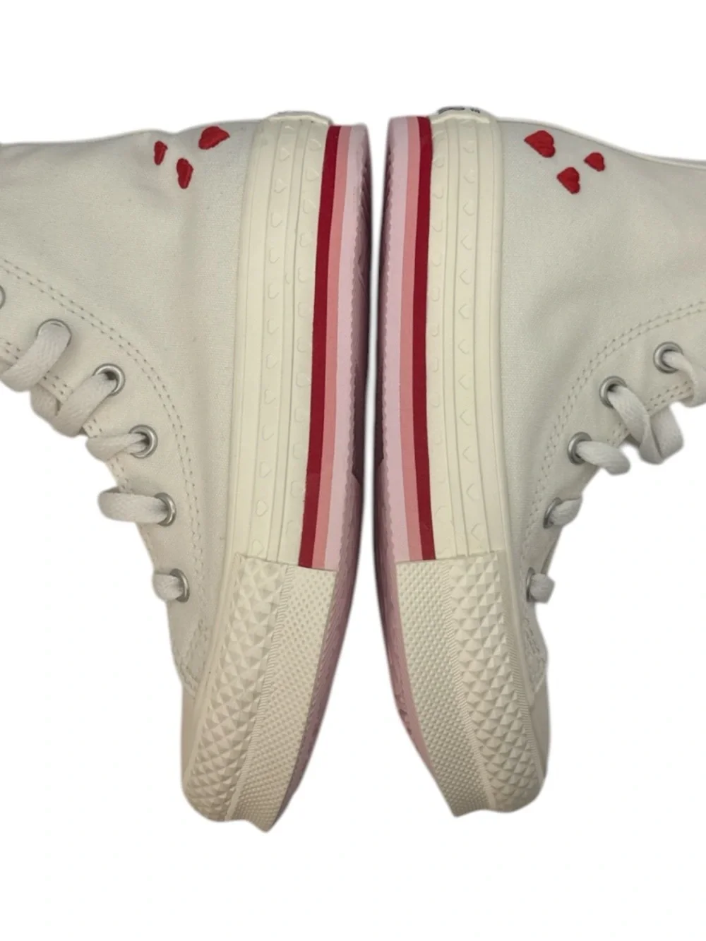 Converse Kid Girls Chuck Taylor All Star Lift Valentines Day HighTop Sneakers 13